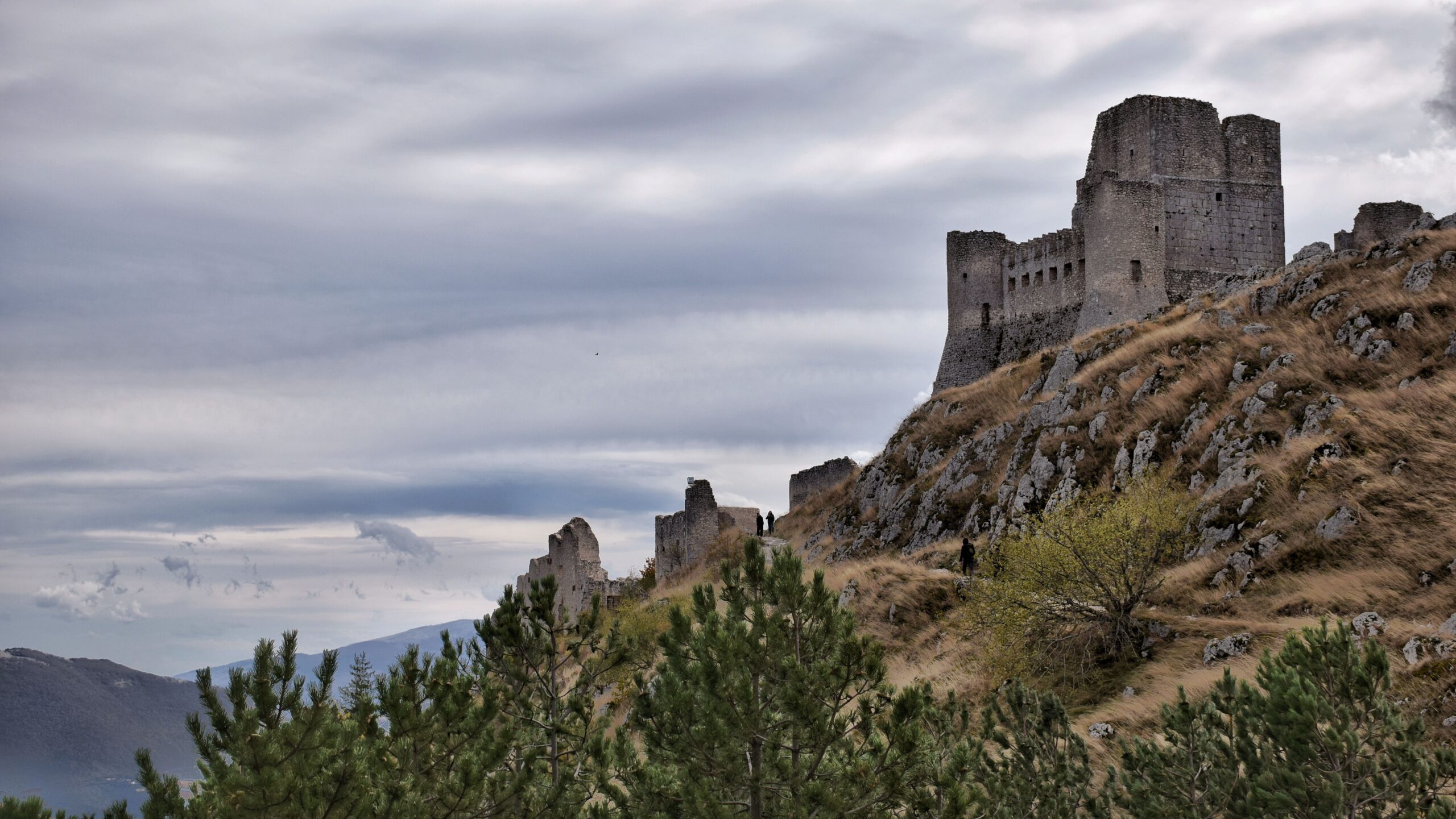 Medieval village of Santo Stefano di Sessanio and Rocca Calascio